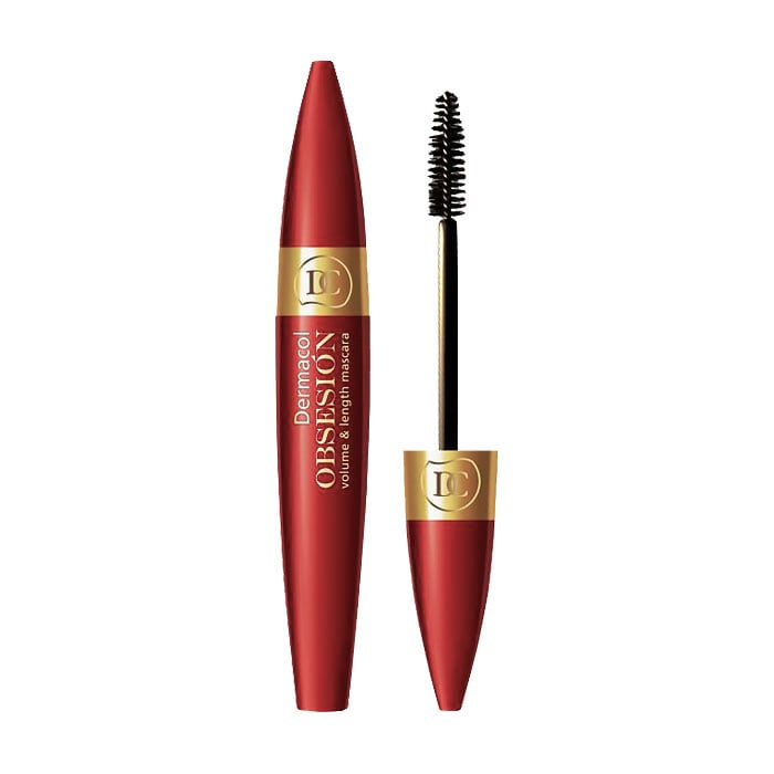 Туш для вій Dermacol Obsesion Volume &amp; Length Mascara Об'єм та подовження, чорна, 12 мл